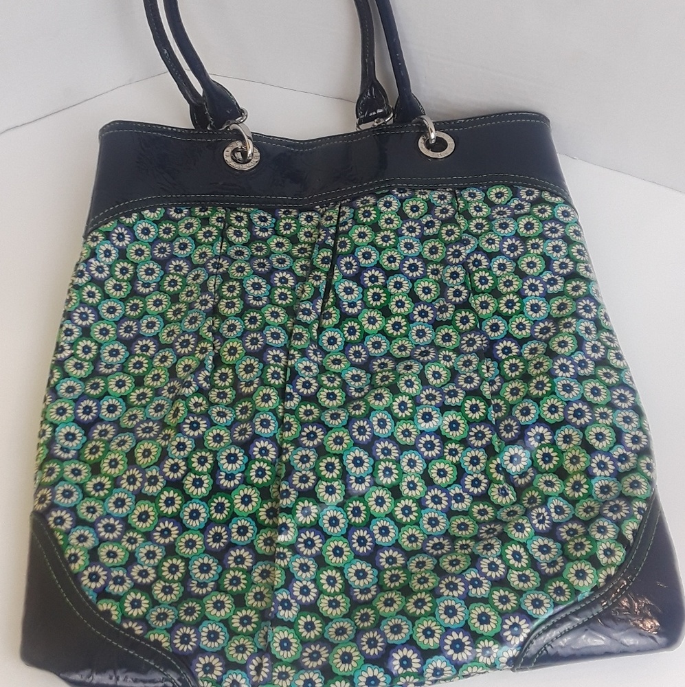 Vera Bradley Blue Rhapsody Tote Bag Purse